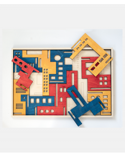 Bauhaus - Byg en by og puslespil